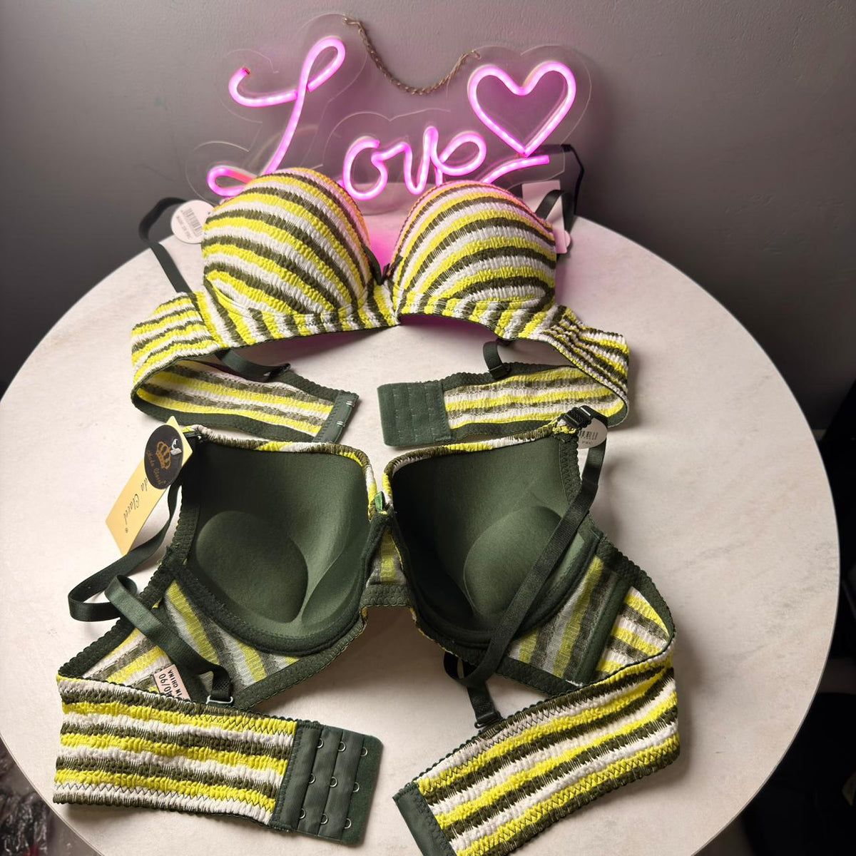 CANDY STRIPE PREMIUM LIFT BRA