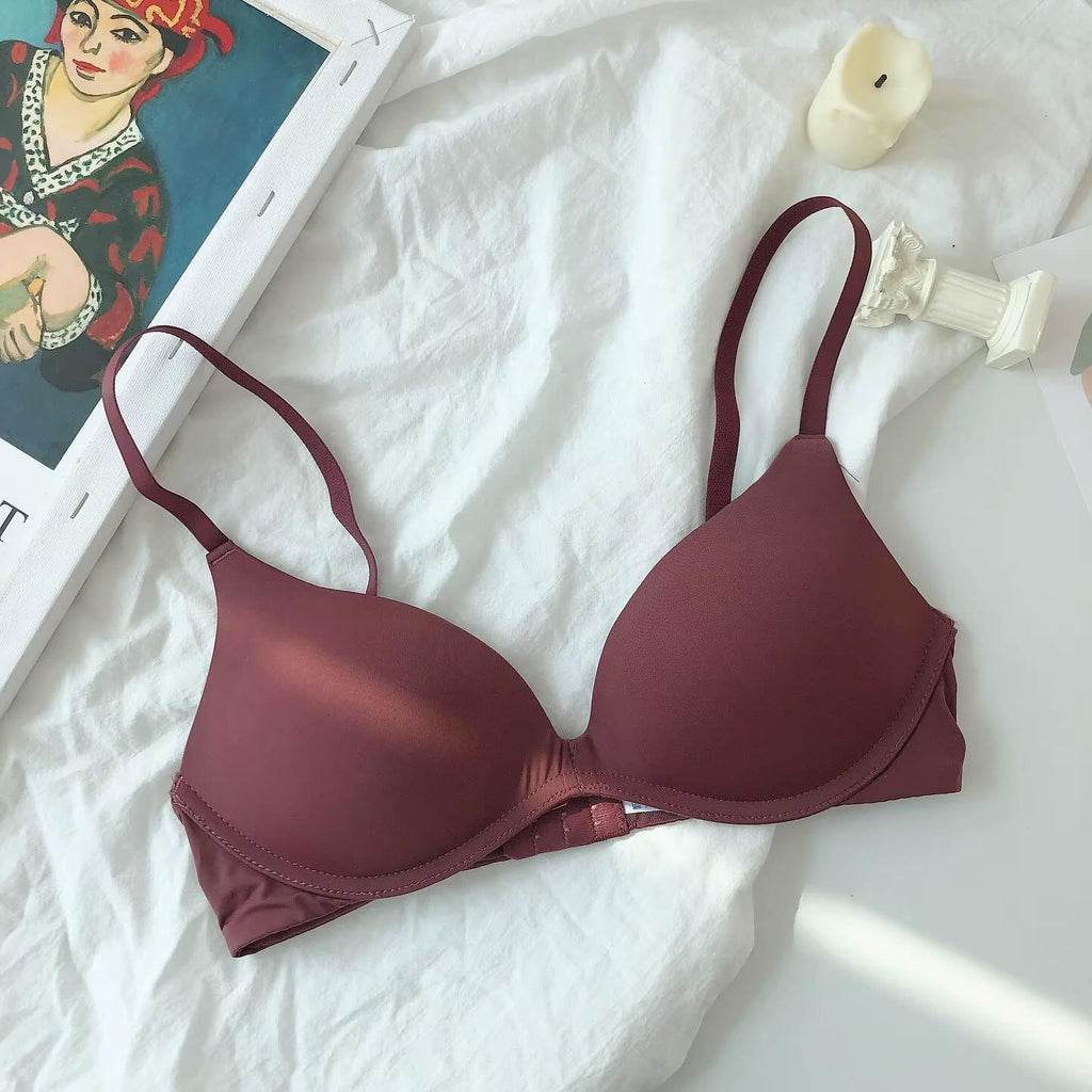 Seamless Wire-Free Molded Everyday Bra – Small Chest Gathered Comfort Series - Pack of 2