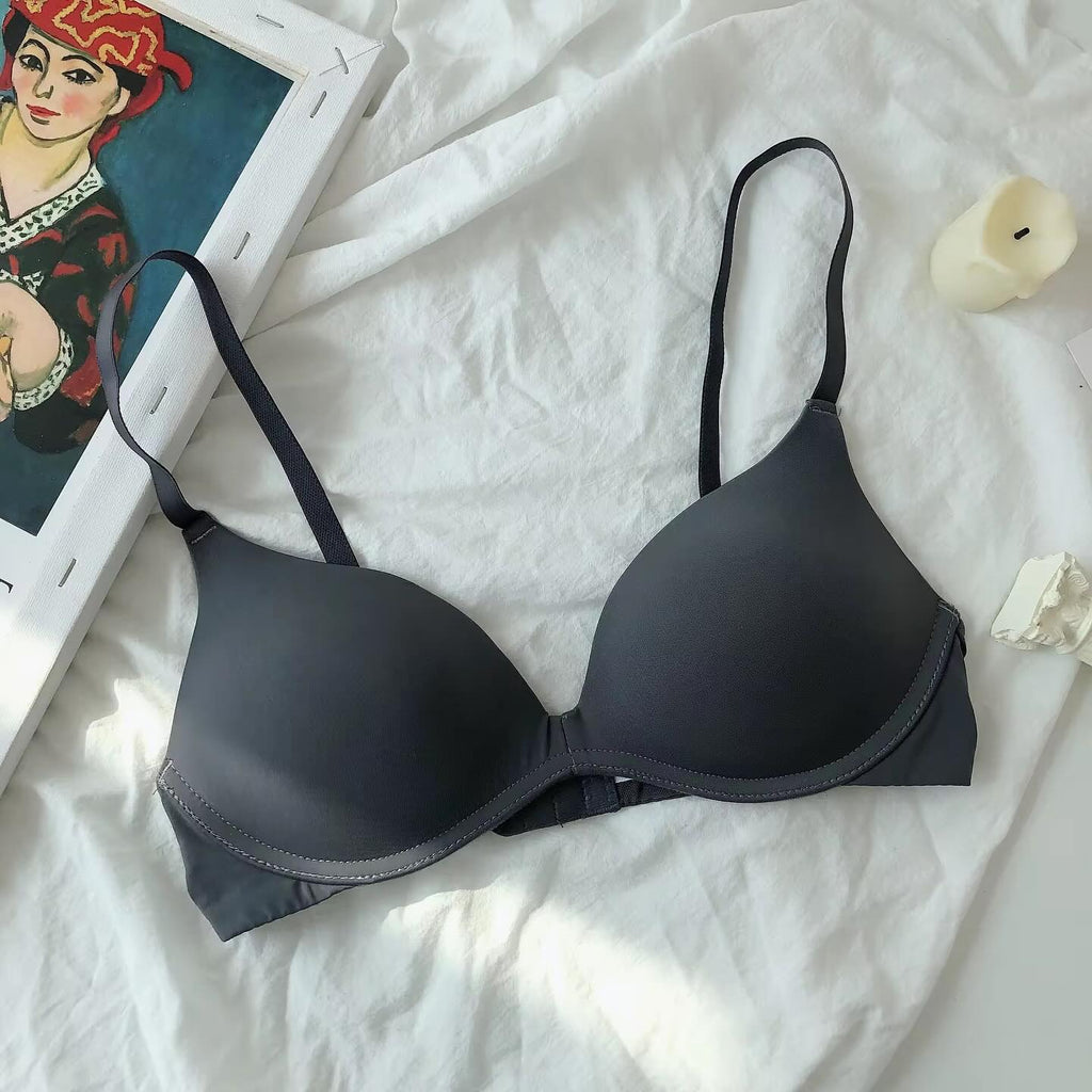 Seamless Wire-Free Molded Everyday Bra – Small Chest Gathered Comfort Series - Pack of 2